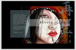My Book Page Has Opened On Hiroko Sakai Fine Art Online Gallery Shop